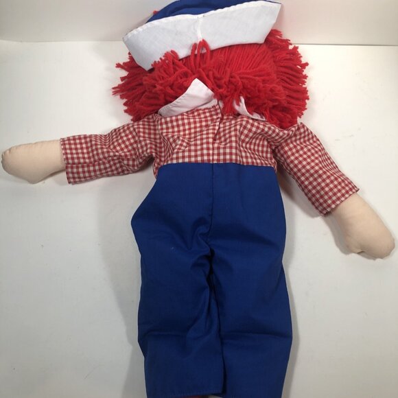 Applause RAGGEDY ANDY DOLL 1991 Johnny Gruelle Plush Plushie Stuffed 25" - Picture 7 of 10